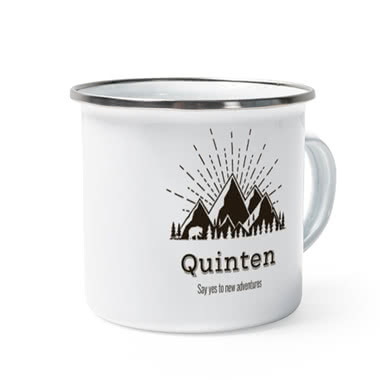 Enamel mug